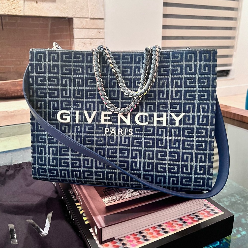 Givenchy 4G Denim Tote Bag